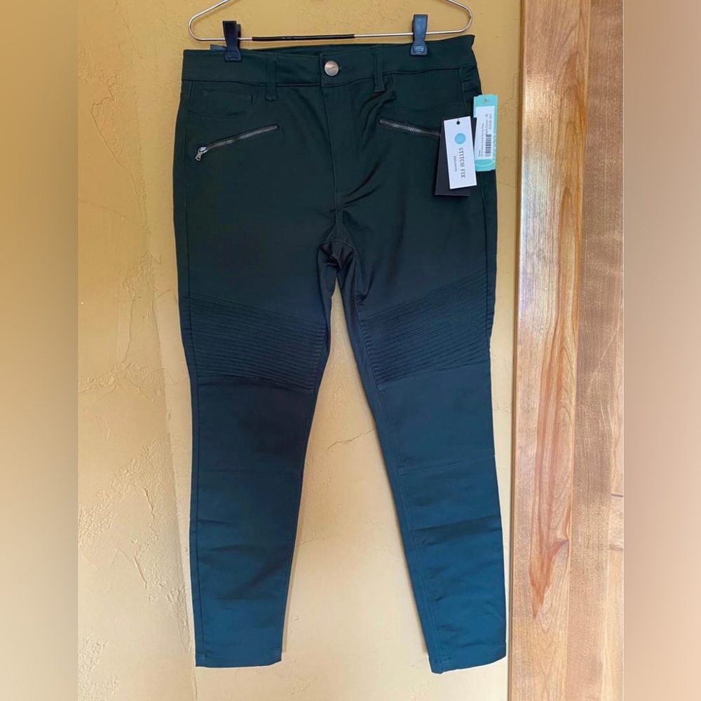 Tinsel Moto Detail Skinny Pant Sz 10 NWT